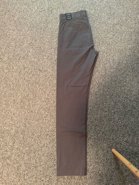 J. Crew Slim Chino Pants in Charcoal Brown